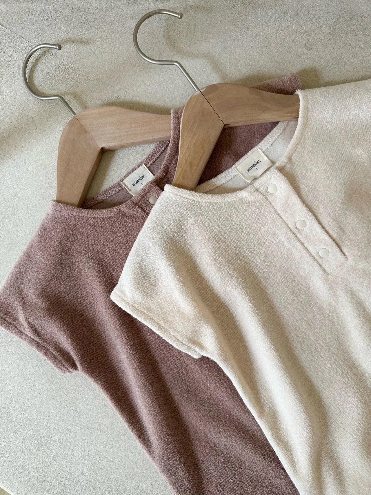 Teddy Terry Romper _2 Colours