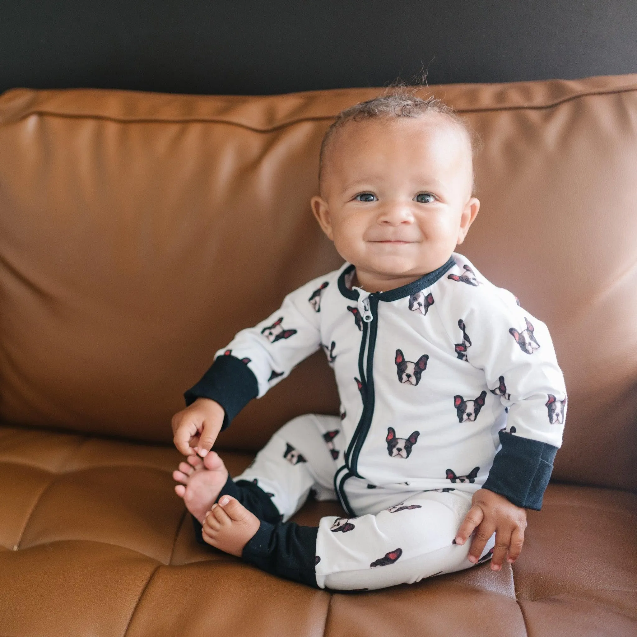 Tencel 2 Way Zippy Romper