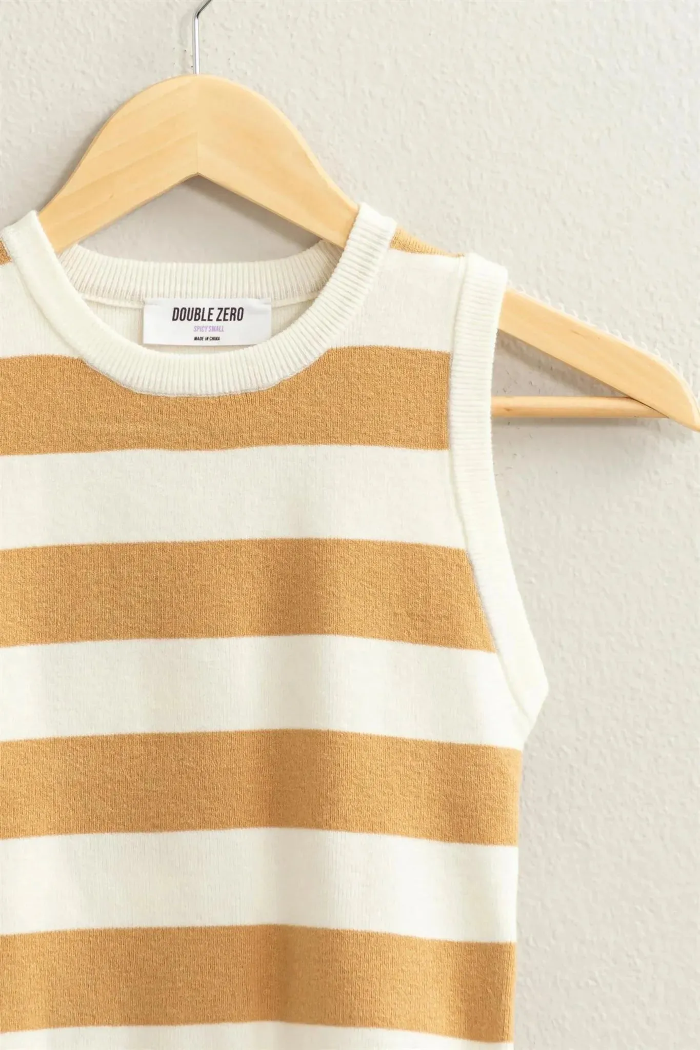 The Striped Crop Tank
