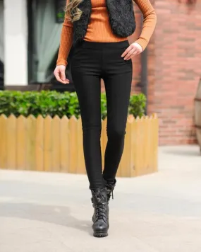 Thick Warm High Waist Streetwear Skinny Pencil Pants