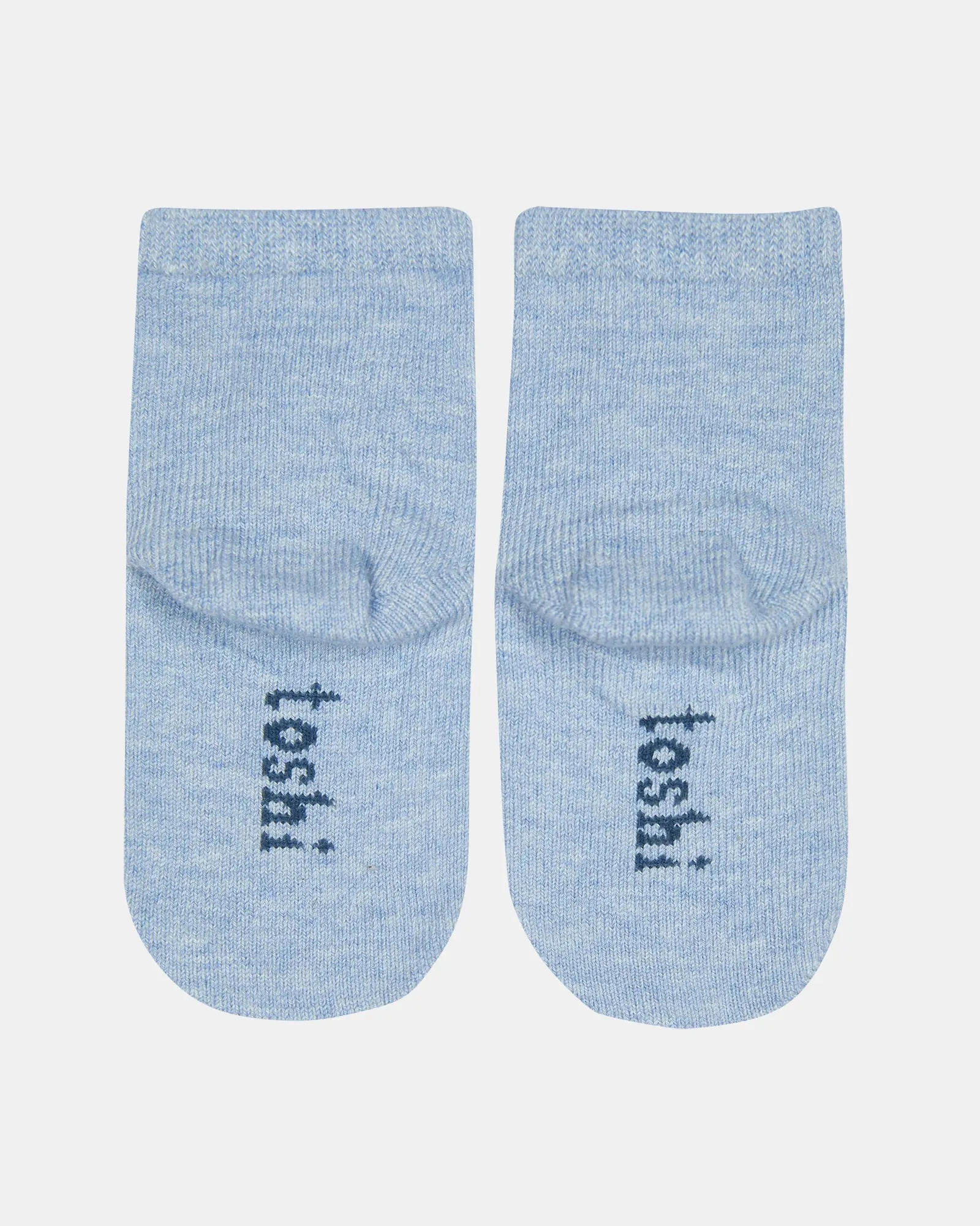 Toshi - Organic Socks Ankle Jacquard - Road Trip - Current
