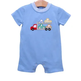 Trotter Street Kids Car Hauler Romper