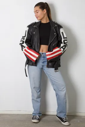 USA Leather Jacket