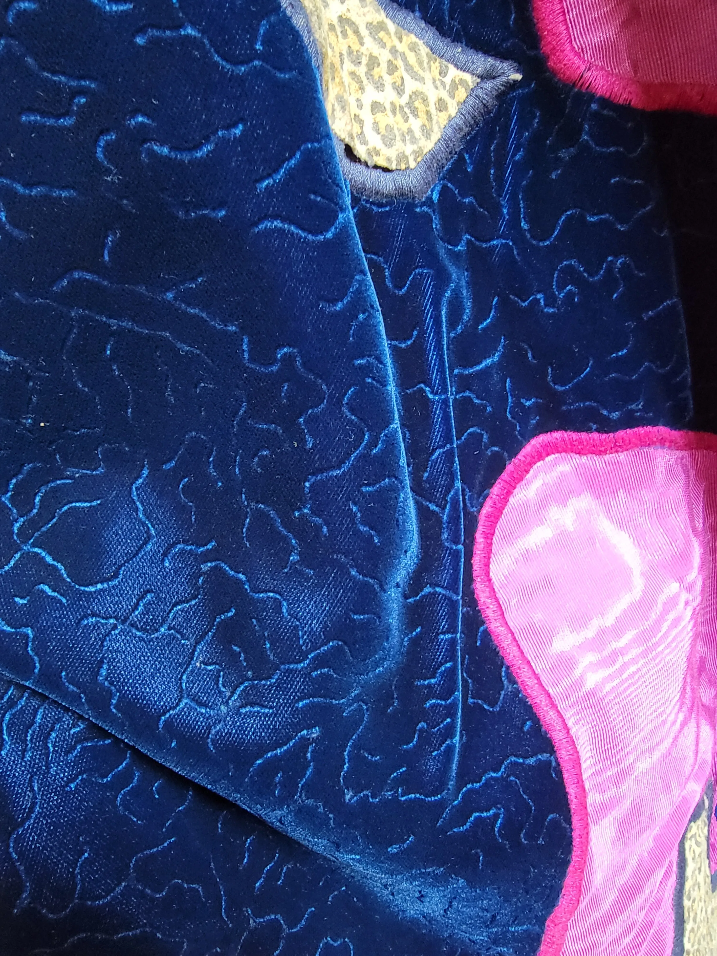 Vintage 1980’s Judith Roberts La Coleccion Applique and Patchwork Coat