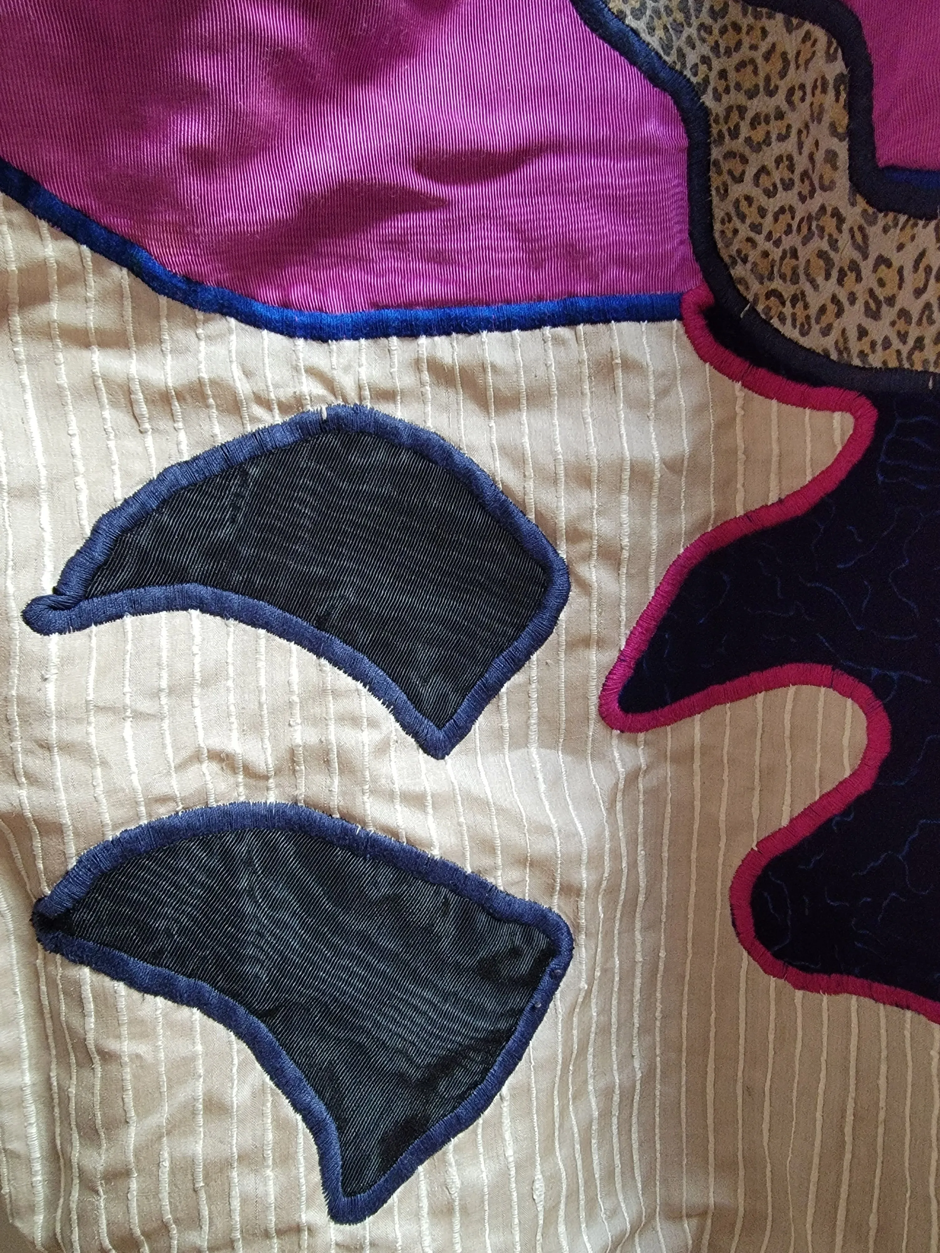 Vintage 1980’s Judith Roberts La Coleccion Applique and Patchwork Coat