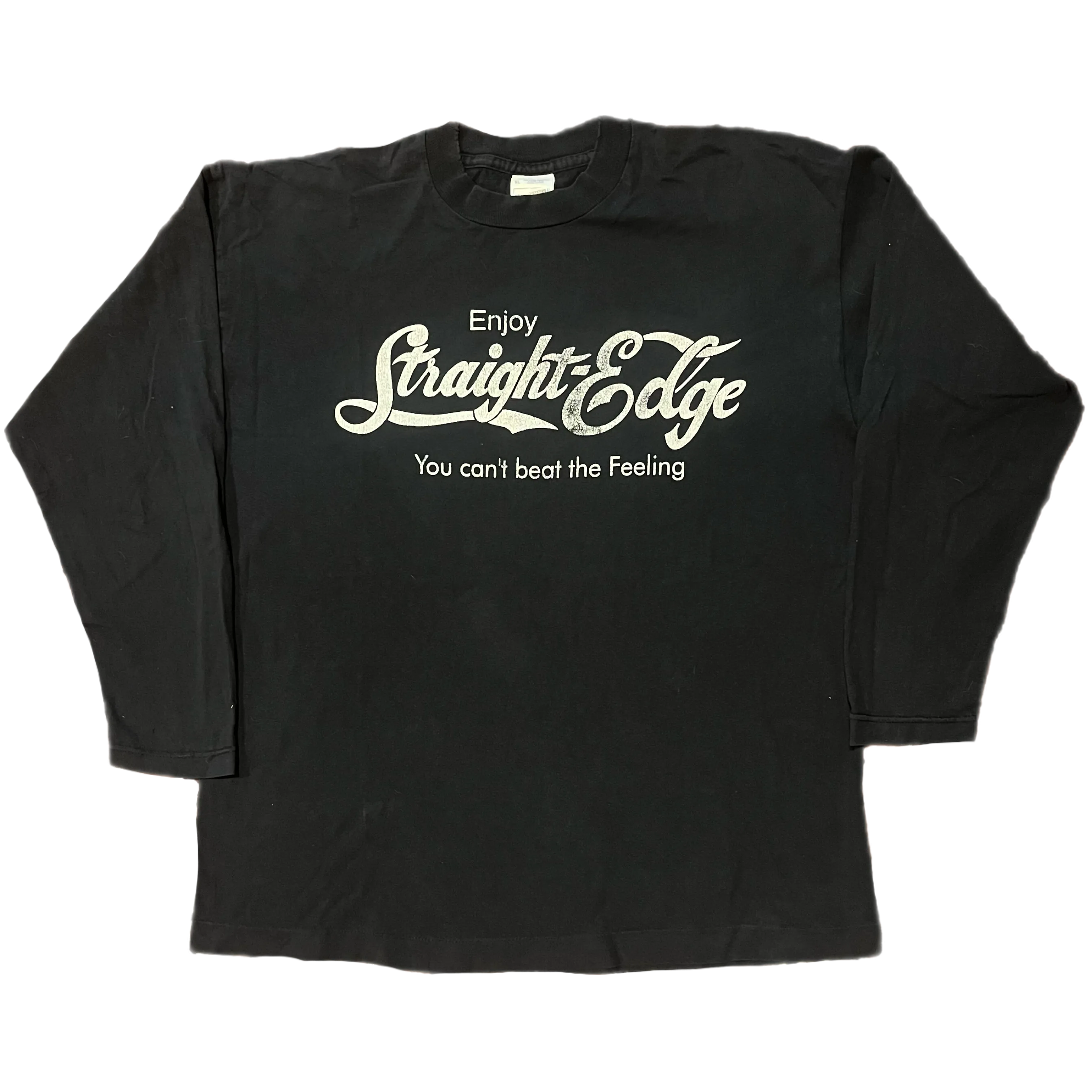 Vintage Enjoy Straight Edge "Coca-Cola" Long Sleeve Shirt