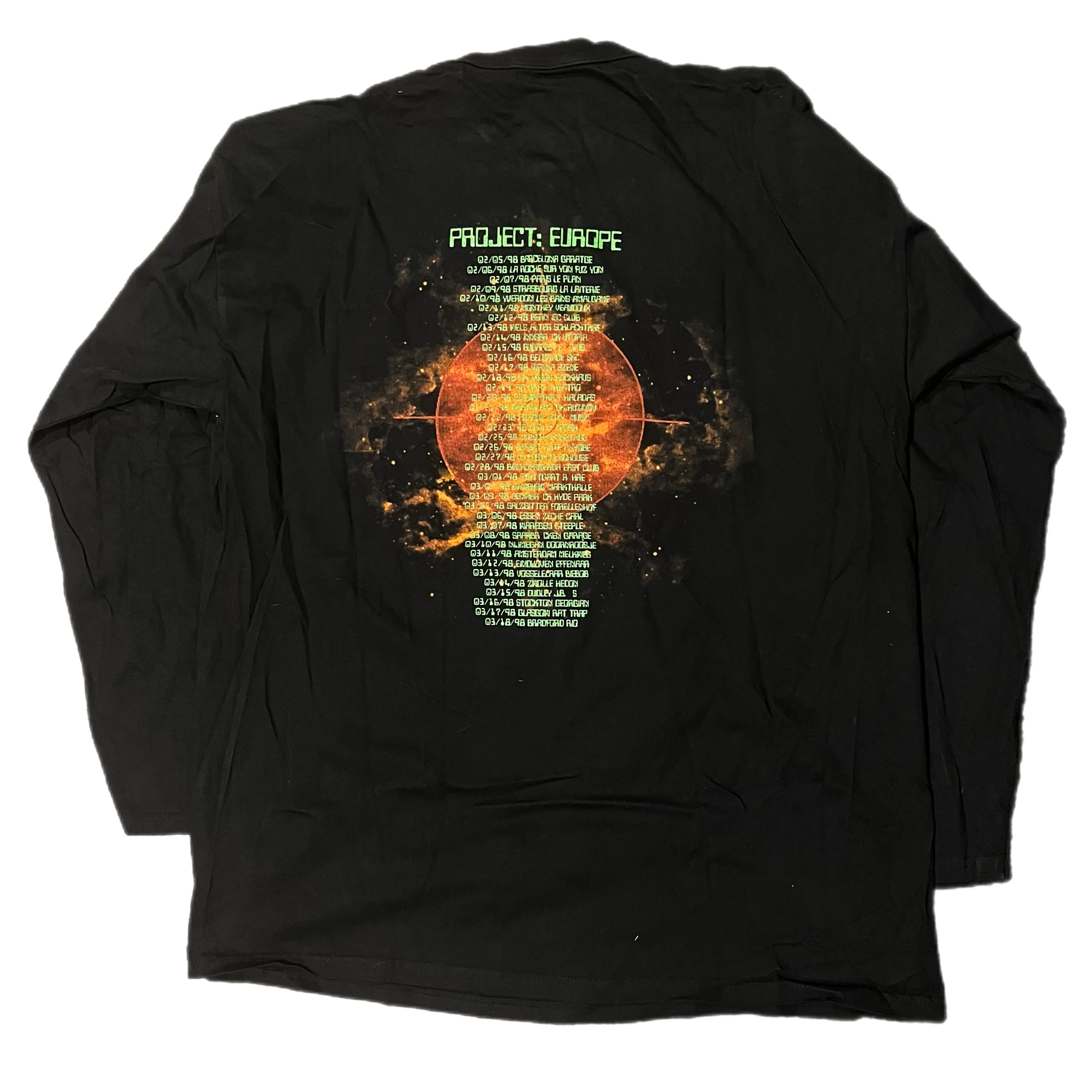 Vintage Fury Of Five "PROJECT: Europe" Long Sleeve Shirt