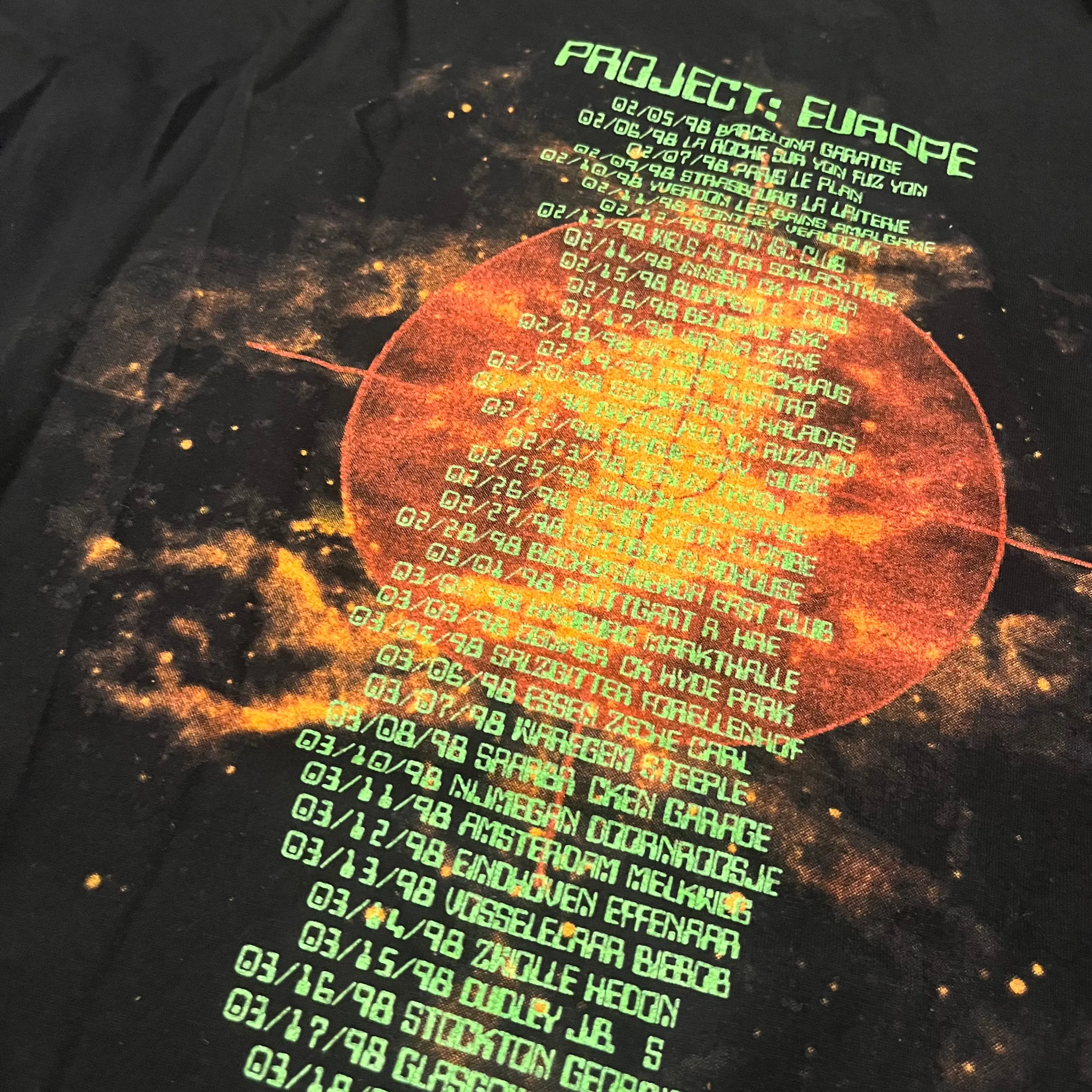 Vintage Fury Of Five "PROJECT: Europe" Long Sleeve Shirt