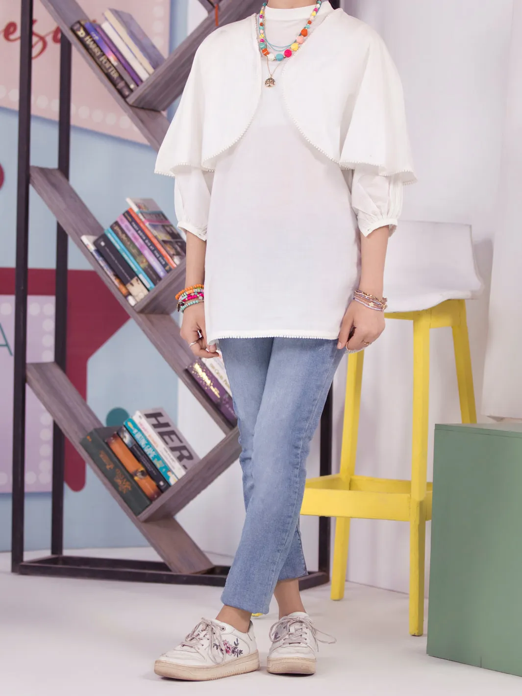 White Kurti - ALT-LK-1012