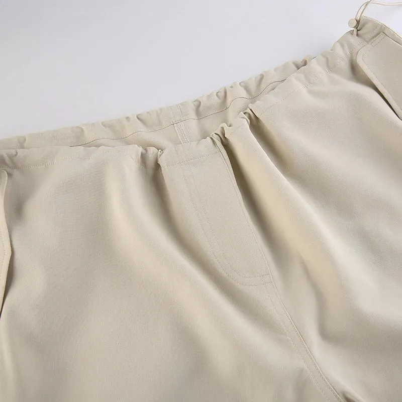 Women Solid Joggers Baggy Trouser Pants