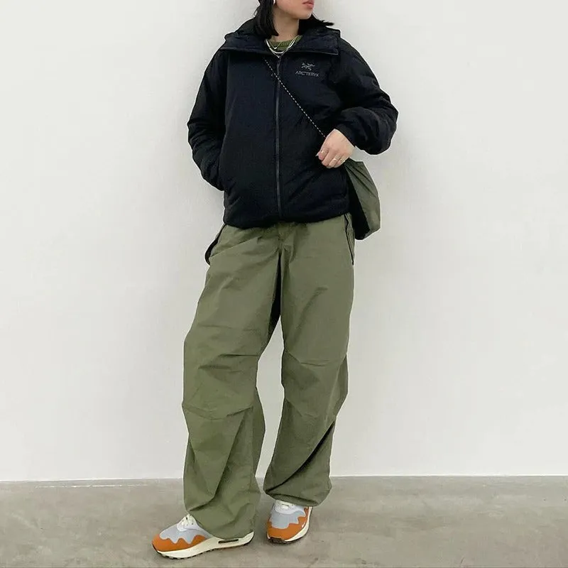 Women Solid Joggers Baggy Trouser Pants