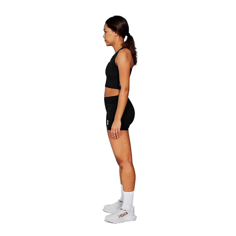 Women's Flow   Race Short Tights 4" - Black