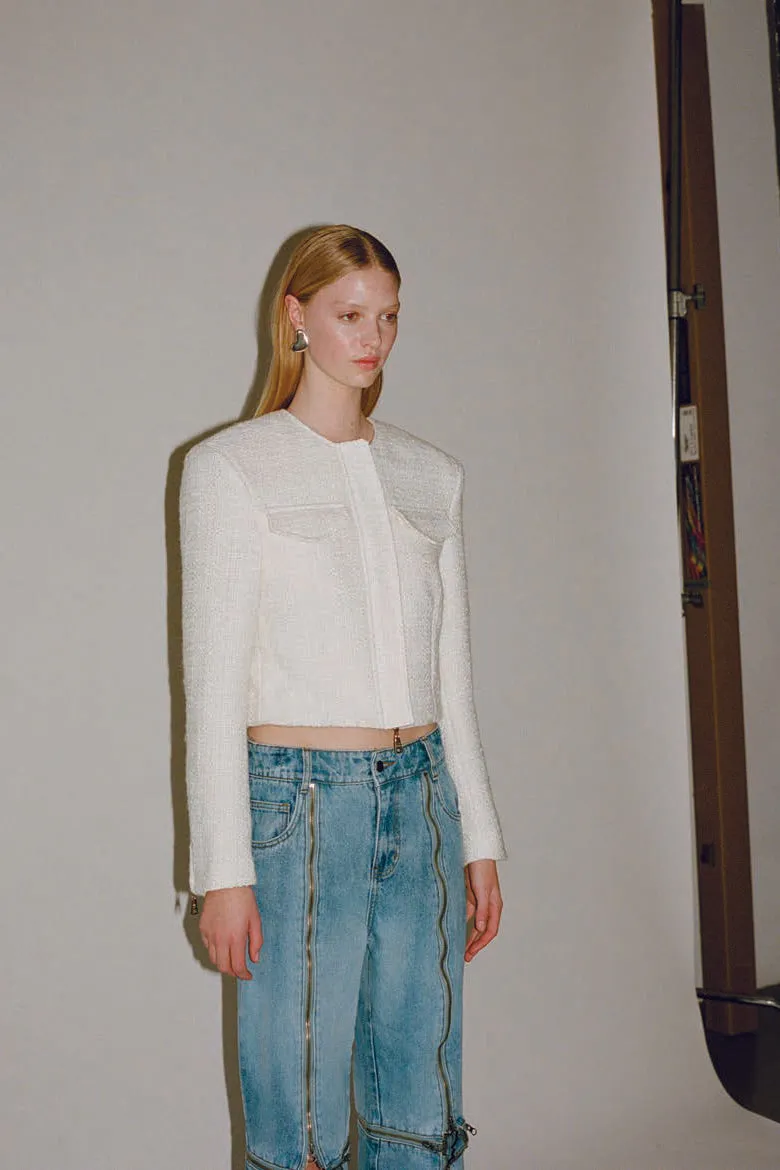 Wynn Hamlyn Bertie Jacket // Ivory