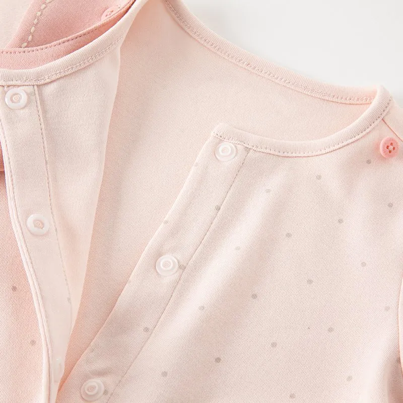 Yummy Cupcake Removable Bib Collar Girl Pink Romper